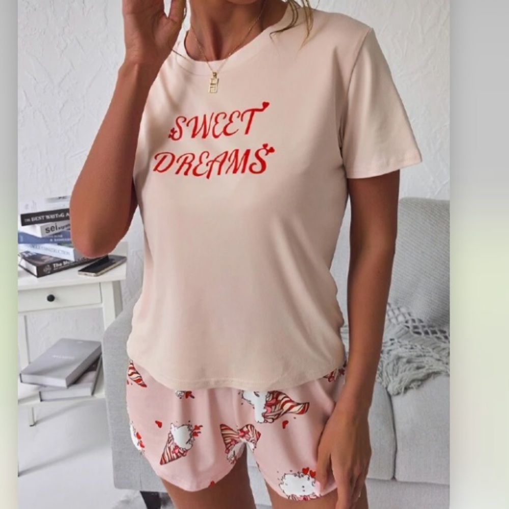 Sweet Dreams Sleepwear Set Boutique New Size 12(XL)
